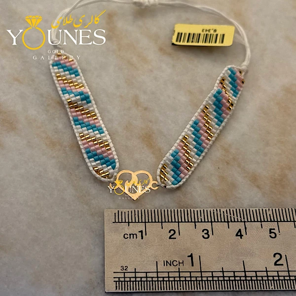 دستبند میوکی آتش قلب طلا